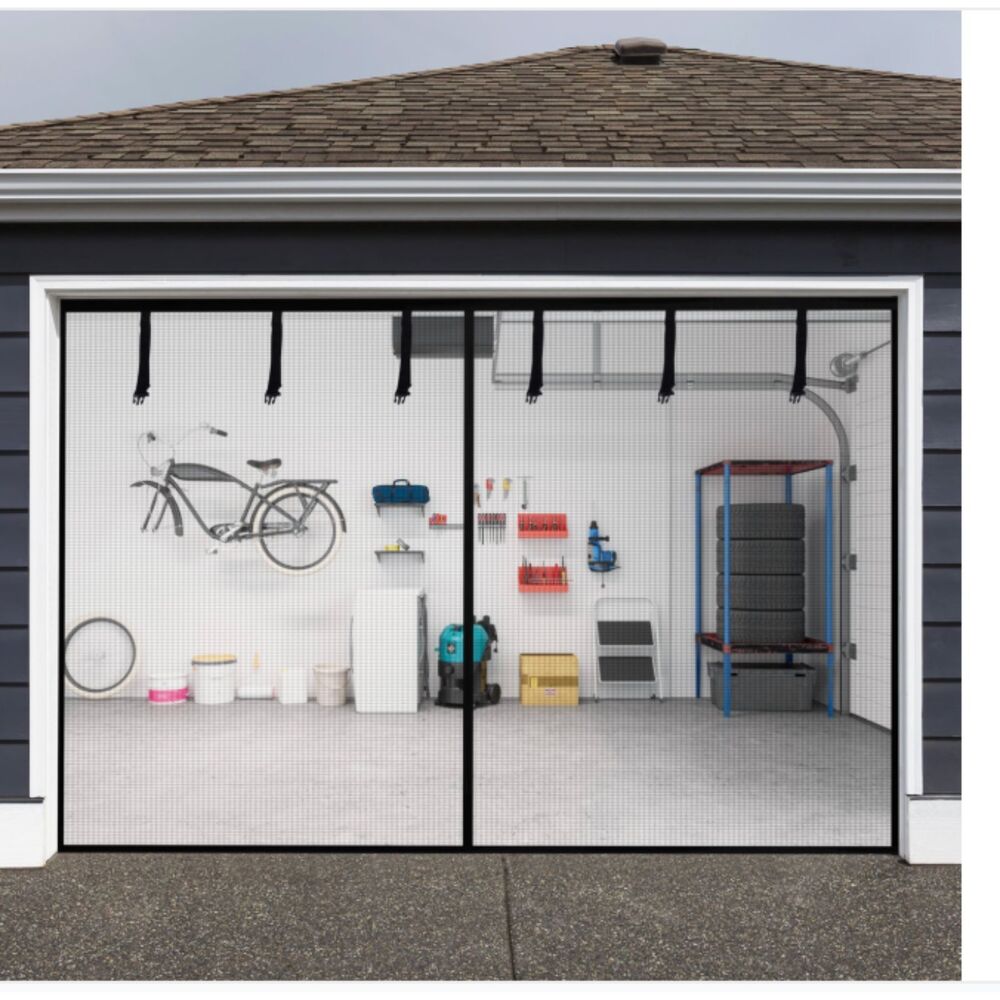 Garage Door Screen New 8' x 7'